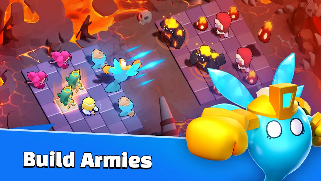 Merge War: Super Legion Master (Мердж Вар) [МОД Меню] APK Android Screenshot 5