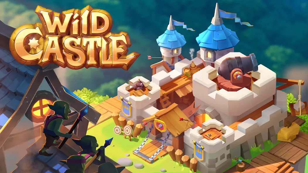 Wild Castle: Tower Defense TD (Уайлд Кастл ТД) [МОД Premium] APK Android Screenshot 1