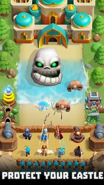 Wild Castle: Tower Defense TD (Уайлд Кастл ТД) [МОД Premium] APK Android Screenshot 2