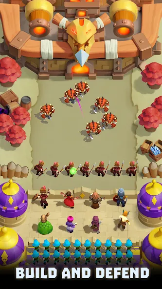 Wild Castle: Tower Defense TD (Уайлд Кастл ТД) [МОД Premium] APK Android Screenshot 4