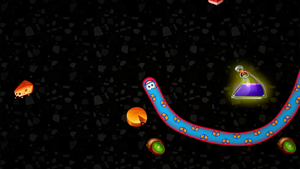 Worms Zone .io - Hungry Snake [МОД Меню] APK Android Screenshot 4