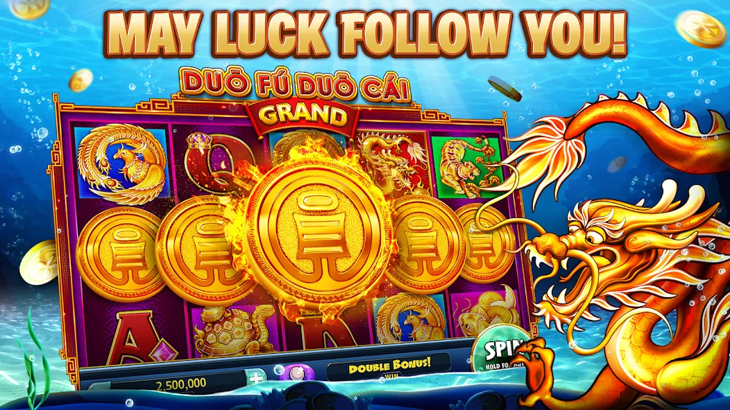Gold Fish Casino Slot Games (Голдфиш) [МОД Unlocked] APK Android Screenshot 2