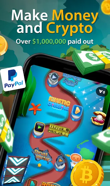 Big Time Cash - Make Money (Биг Тайм) [МОД Бесконечные монеты] APK Android Screenshot 2