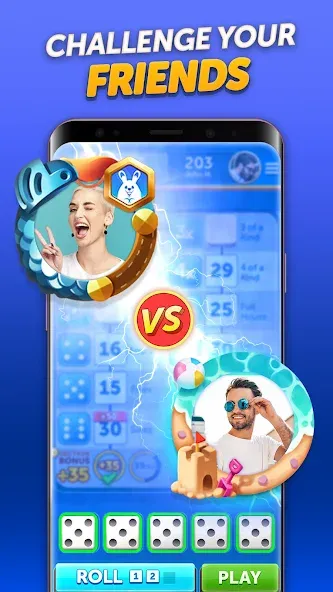 Dice With Buddies™ Social Game (Дайс вместе с друзьями Социальная игра) [МОД Mega Pack] APK Android Screenshot 5