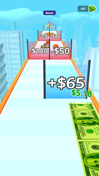 Money Rush (Мани Раш) [МОД Бесконечные монеты] APK Android Screenshot 2