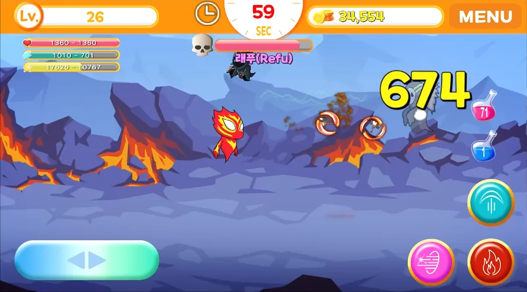 Sprit of Fire Ifrt (Дух Огня Ифрт) [МОД Много денег] APK Android Screenshot 2