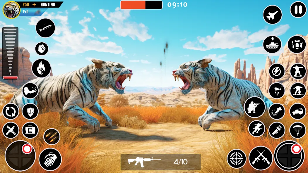 Wild Animal Deer Hunting Games (Охота на диких зверей с оружием  игры) [МОД Много денег] APK Android Screenshot 3