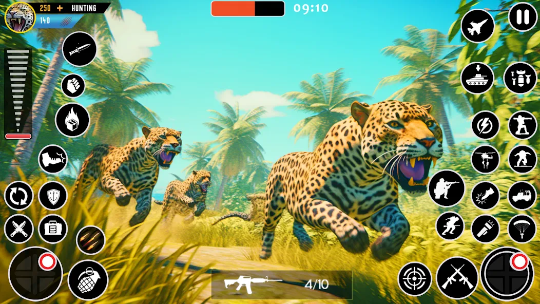 Wild Animal Deer Hunting Games (Охота на диких зверей с оружием  игры) [МОД Много денег] APK Android Screenshot 5