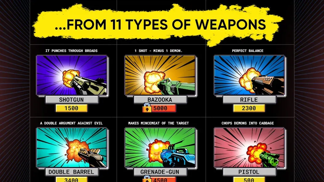 Doomsday pixel shooter 3d (Дум пиксельный шутер 3D) [МОД Меню] APK Android Screenshot 4