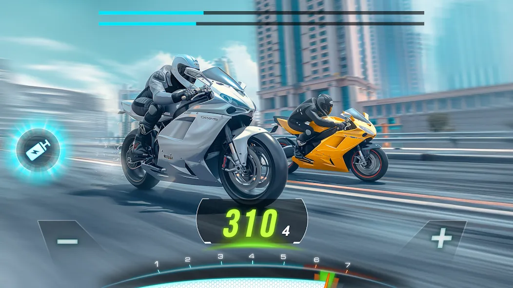Motor Bike: Xtreme Races [МОД Premium] APK Android Screenshot 3