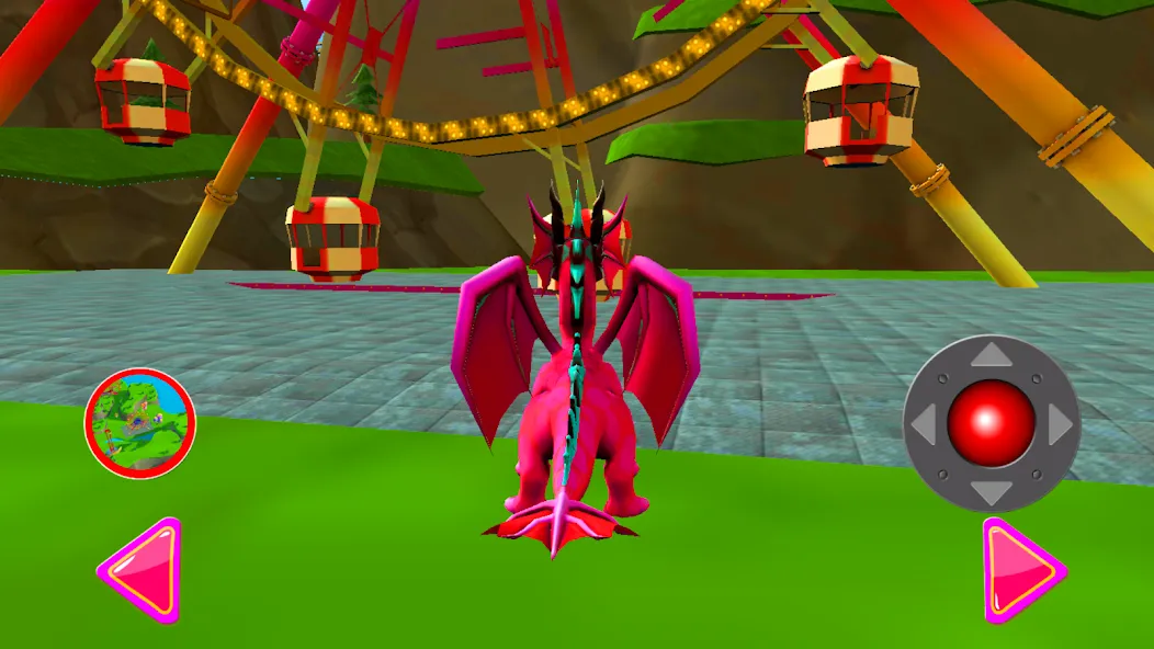 Talking Dragon Family (Талкинг Драгон Фэмели   ) [МОД Все открыто] APK Android Screenshot 3