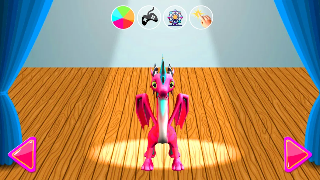 Talking Dragon Family (Талкинг Драгон Фэмели   ) [МОД Все открыто] APK Android Screenshot 5