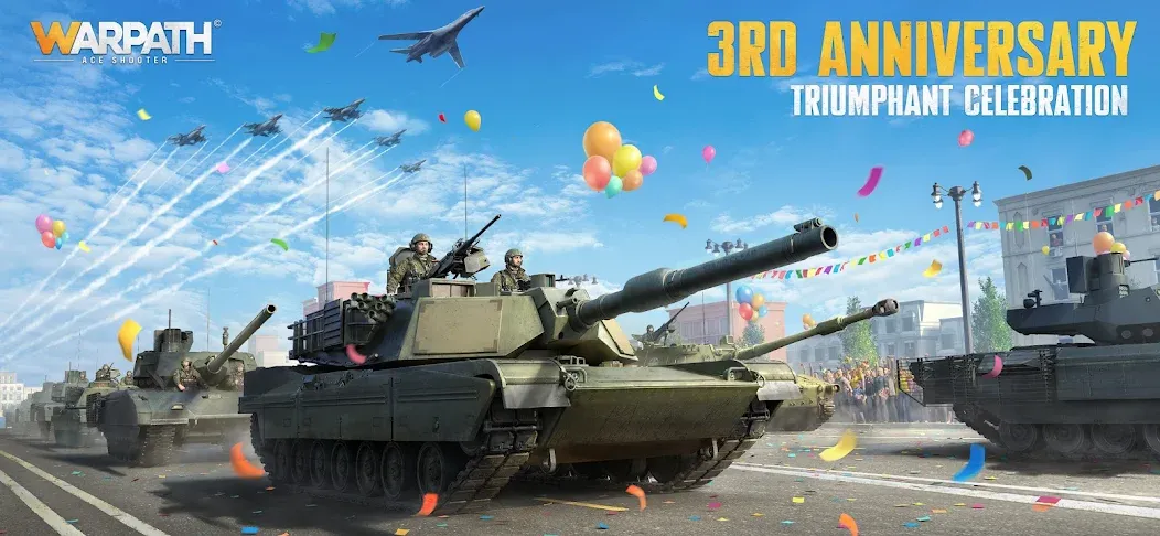 Warpath: Ace Shooter (Уорпас) [МОД Mega Pack] APK Android Screenshot 1