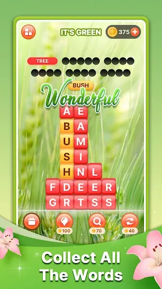 Word Search Block Puzzle Game [МОД Mega Pack] APK Android Screenshot 2