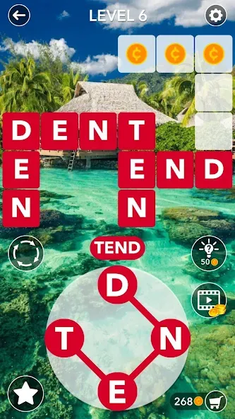 Word Crossword Search [МОД Бесконечные монеты] APK Android Screenshot 2