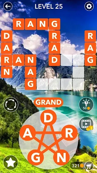 Word Crossword Search [МОД Бесконечные монеты] APK Android Screenshot 3