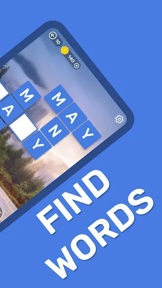 Word Search Puzzle Game [МОД Бесконечные монеты] APK Android Screenshot 2