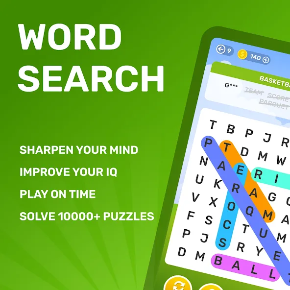 Word Search Puzzle Game [МОД Меню] APK Android Screenshot 1