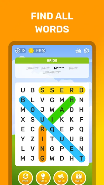 Word Search Puzzle Game [МОД Меню] APK Android Screenshot 2