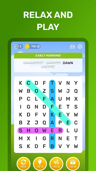 Word Search Puzzle Game [МОД Меню] APK Android Screenshot 5