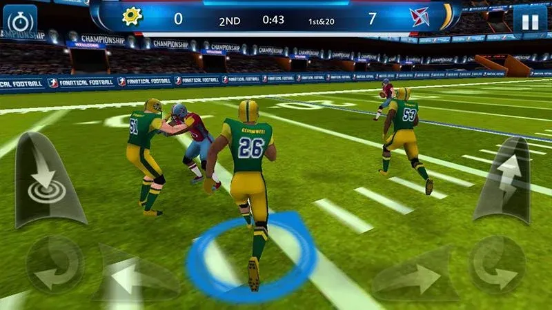 Fanatical Football (Фанатический футбол) [МОД Меню] APK Android Screenshot 1