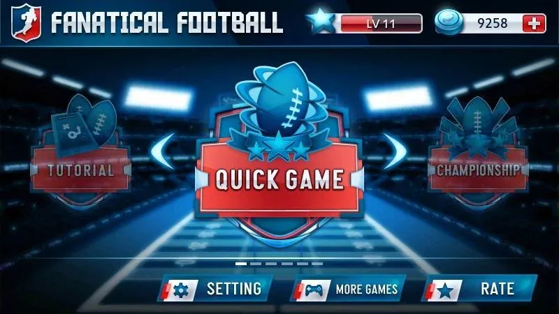 Fanatical Football (Фанатический футбол) [МОД Меню] APK Android Screenshot 3