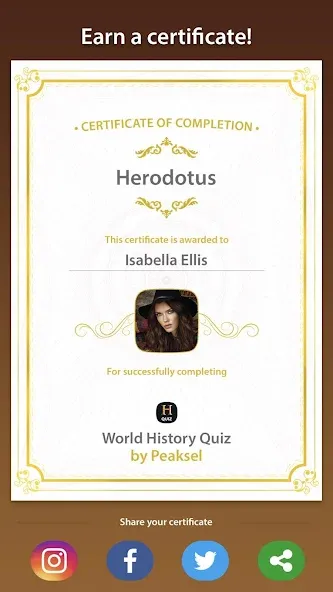 World History Quiz [МОД Бесконечные монеты] APK Android Screenshot 5