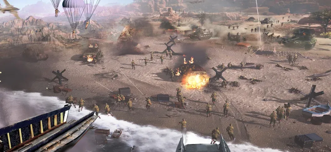 World War 2: Strategy Games (Вторая мировая война) [МОД Все открыто] APK Android Screenshot 3