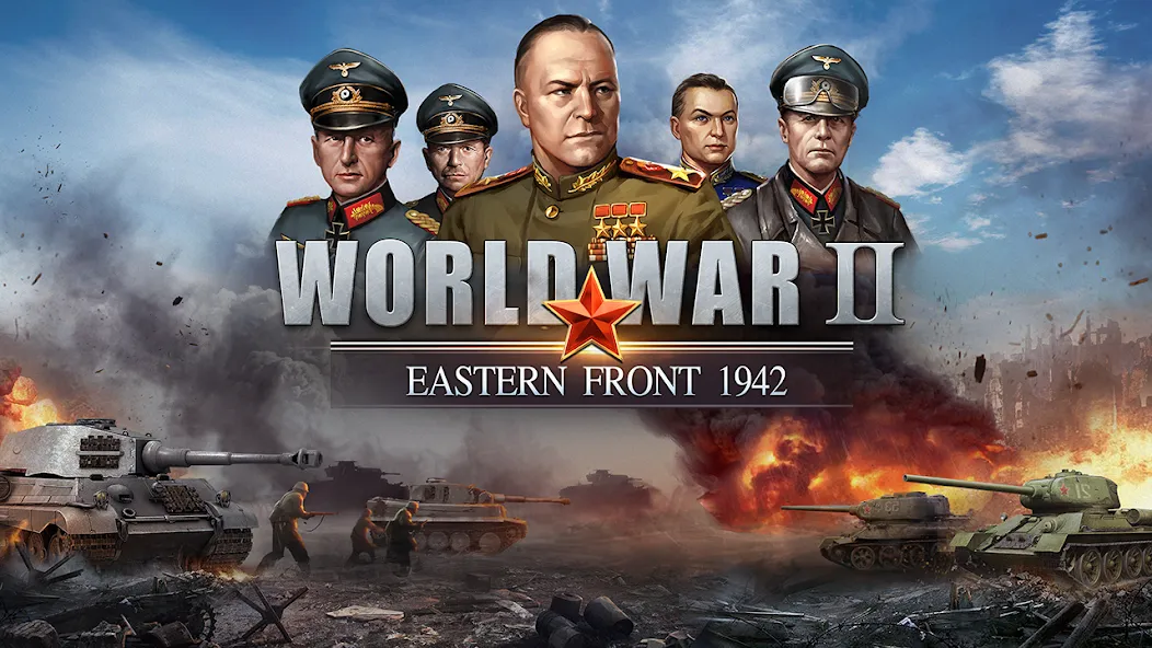 World War 2:WW2 Strategy Games (Вторая мировая война) [МОД Mega Pack] APK Android Screenshot 1