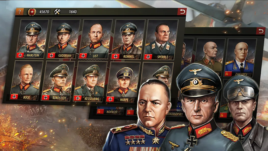 World War 2:WW2 Strategy Games (Вторая мировая война) [МОД Mega Pack] APK Android Screenshot 2