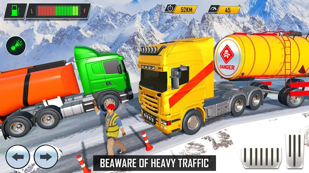 Offroad Oil Tanker Truck Games (Оффроуд Игры на машинецистерне для нефти) [МОД Premium] APK Android Screenshot 4