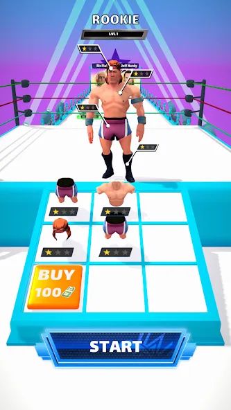 Wrestling Trivia Run (Рестлинг Тривия Ран) [МОД Mega Pack] APK Android Screenshot 3