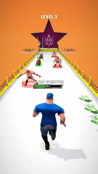 Wrestling Trivia Run (Рестлинг Тривия Ран) [МОД Mega Pack] APK Android Screenshot 5