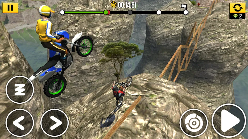 Trial Xtreme Legends (Триал Экстрим Легенды) [МОД Бесконечные монеты] APK Android Screenshot 1