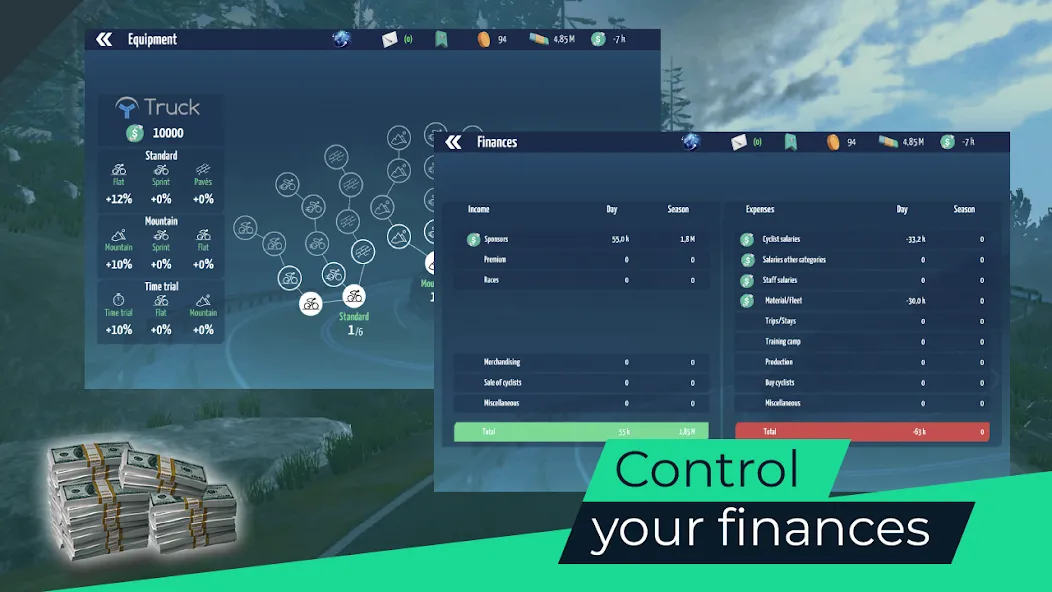 Live Cycling Manager 2023 (Лайв Сайклинг Менеджер 2023) [МОД Mega Pack] APK Android Screenshot 5