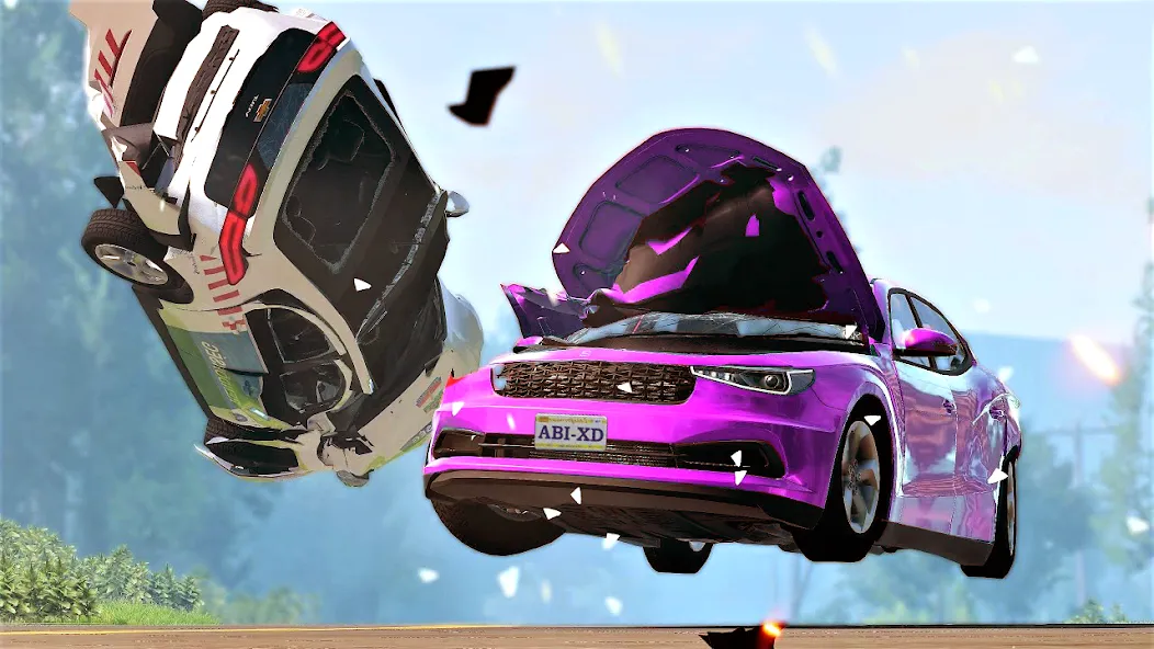 Car Crash: 3D Mega Demolition (Кар краш) [МОД Premium] APK Android Screenshot 2