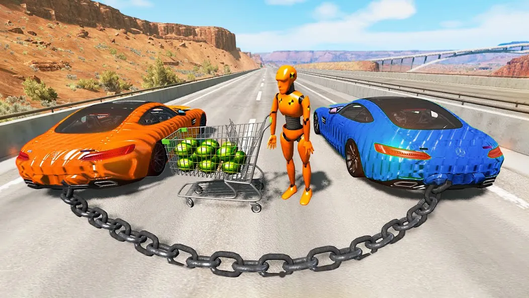 Car Crash: 3D Mega Demolition (Кар краш) [МОД Premium] APK Android Screenshot 4
