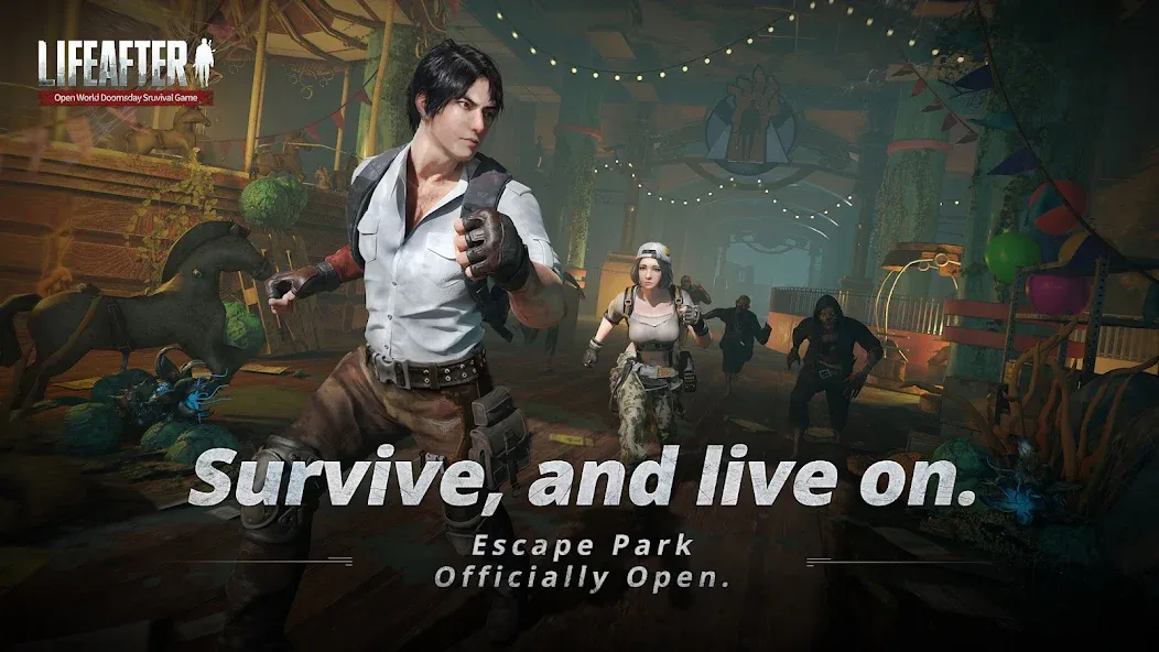 LifeAfter: Night falls (ЛайфЭфтер) [МОД Unlocked] APK Android Screenshot 1