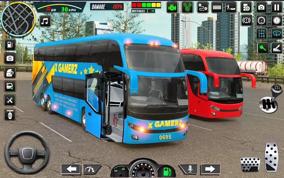 City Bus Simulator - Bus Drive [МОД Mega Pack] APK Android Screenshot 2