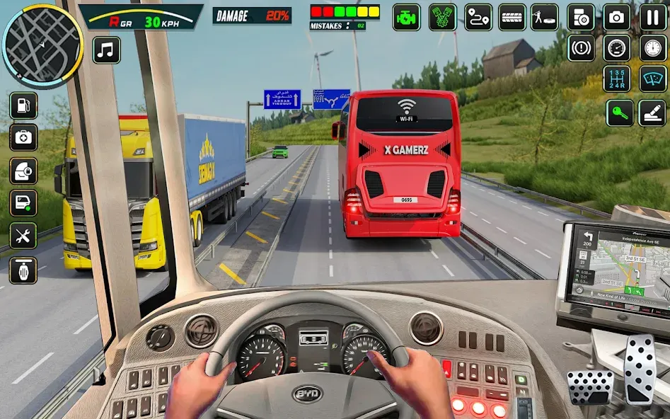 City Bus Simulator - Bus Drive [МОД Mega Pack] APK Android Screenshot 3