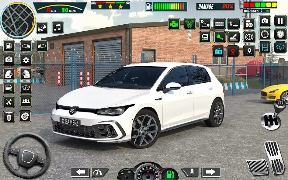 City Car Driving - Car Games (Сити Кар Драйвинг) [МОД Unlocked] APK Android Screenshot 5