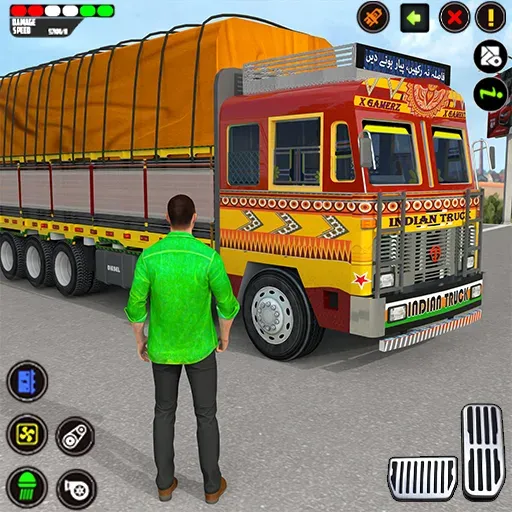 Indian Truck Drive Truck Games (Индийский грузовой симулятор) [МОД Меню] APK Android Screenshot 1