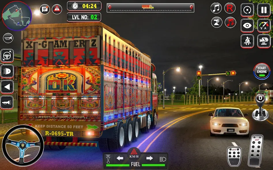 Indian Truck Drive Truck Games (Индийский грузовой симулятор) [МОД Меню] APK Android Screenshot 5