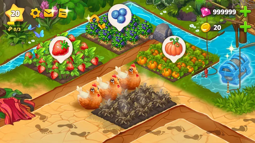 Island Hoppers: Jungle Farm (Айслэнд Квеставэй) [МОД Unlocked] APK Android Screenshot 2