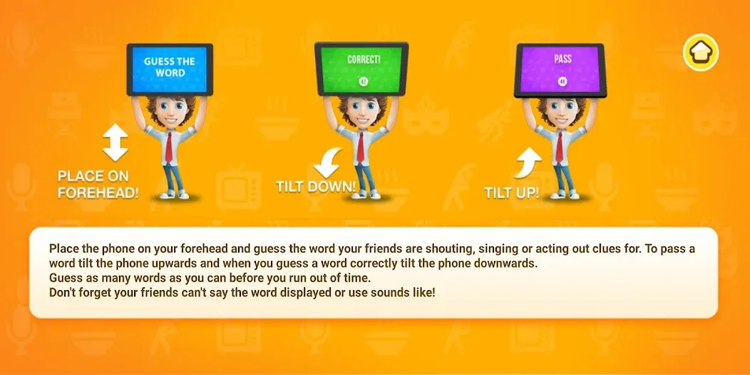 Charades Guess the Word [МОД Mega Pack] APK Android Screenshot 3