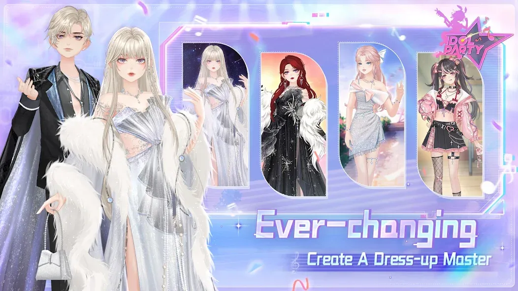 Idol Party (Айдол Пати) [МОД Бесконечные монеты] APK Android Screenshot 4