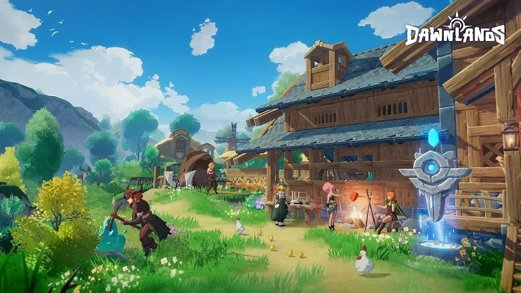 Dawnlands (Доунлэндс) [МОД Меню] APK Android Screenshot 4