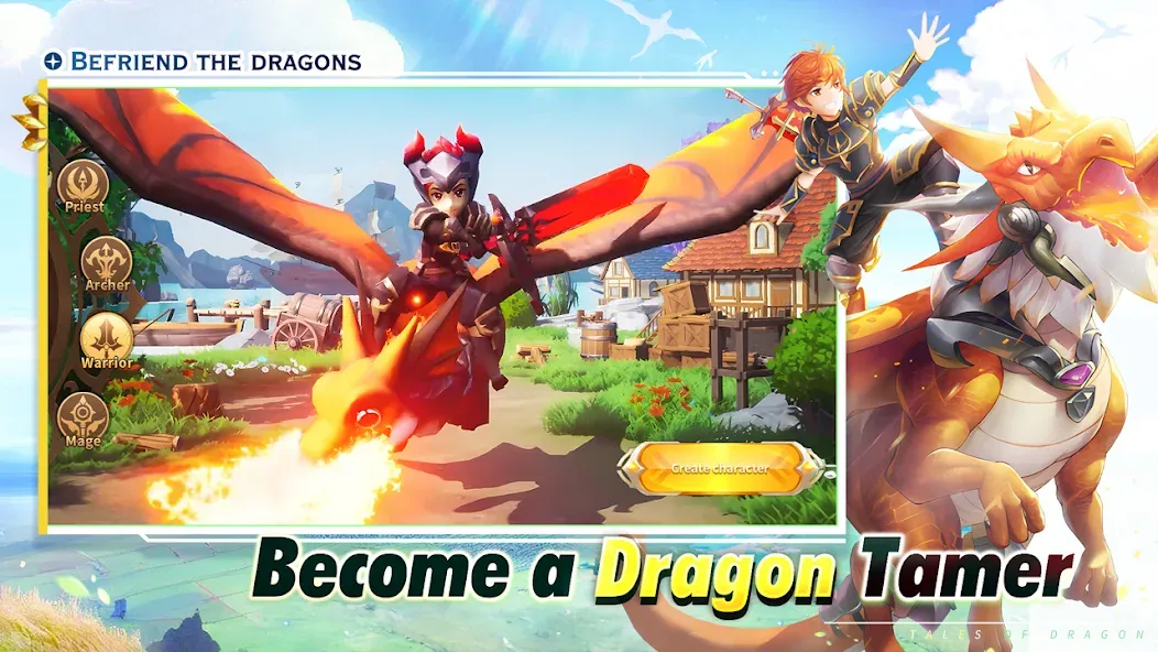 Tales of Dragon - Fantasy RPG (Тейлс оф Драгон) [МОД Много денег] APK Android Screenshot 2