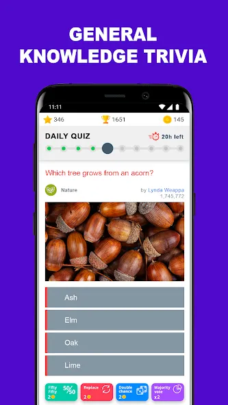 QuizzClub. Quiz & Trivia game (КвиззКлуб) [МОД Premium] APK Android Screenshot 1