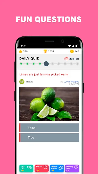 QuizzClub. Quiz & Trivia game (КвиззКлуб) [МОД Premium] APK Android Screenshot 2